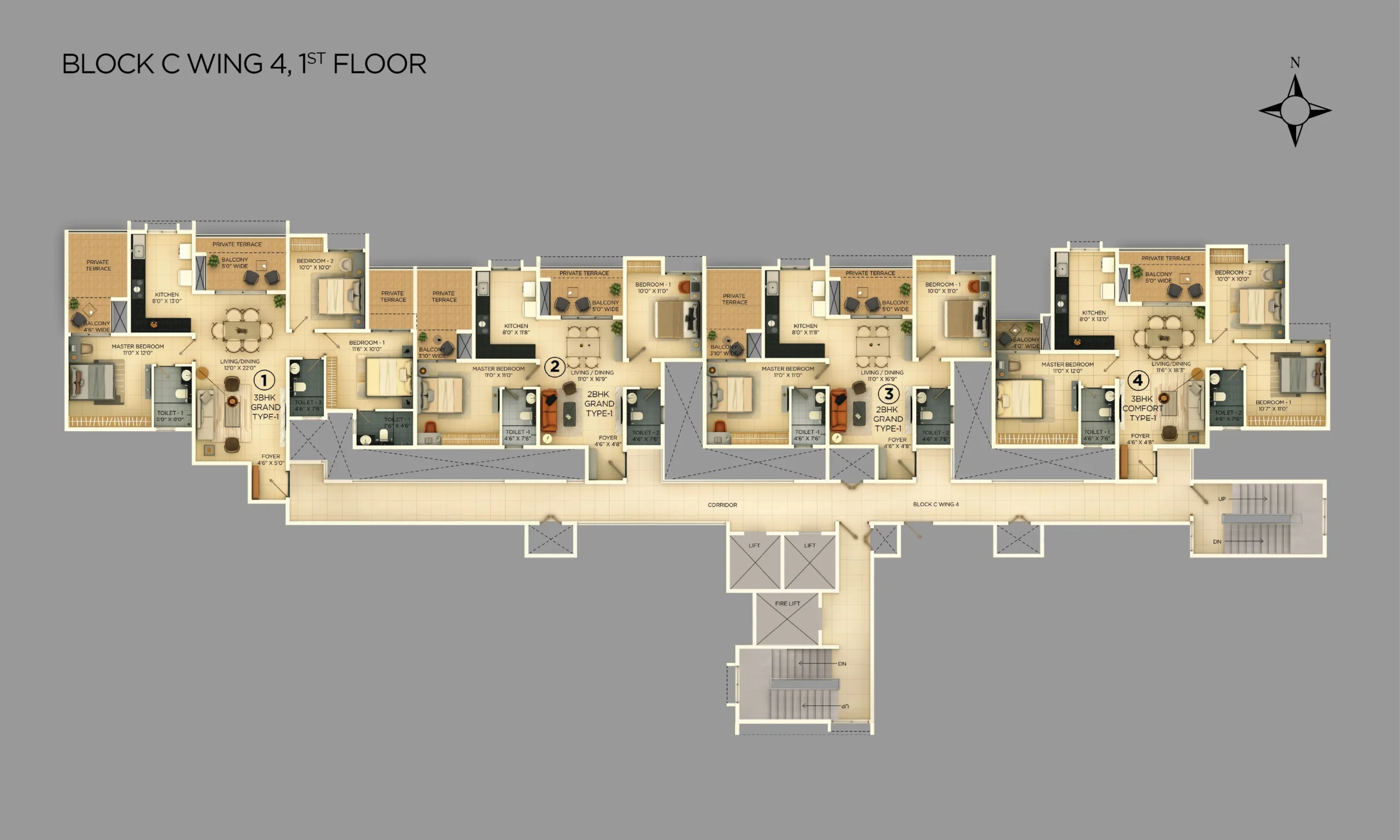 Block-C-WING-4-1st-floor-scaled